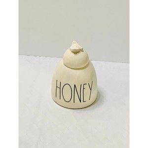 Rae Dunn "HONEY" Bee Pot Jar